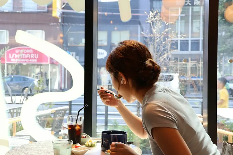 Lunch at a neighbourhood restaurant