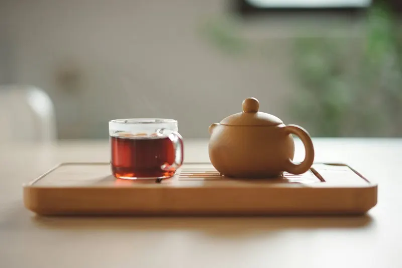 Tea and a clay teapot